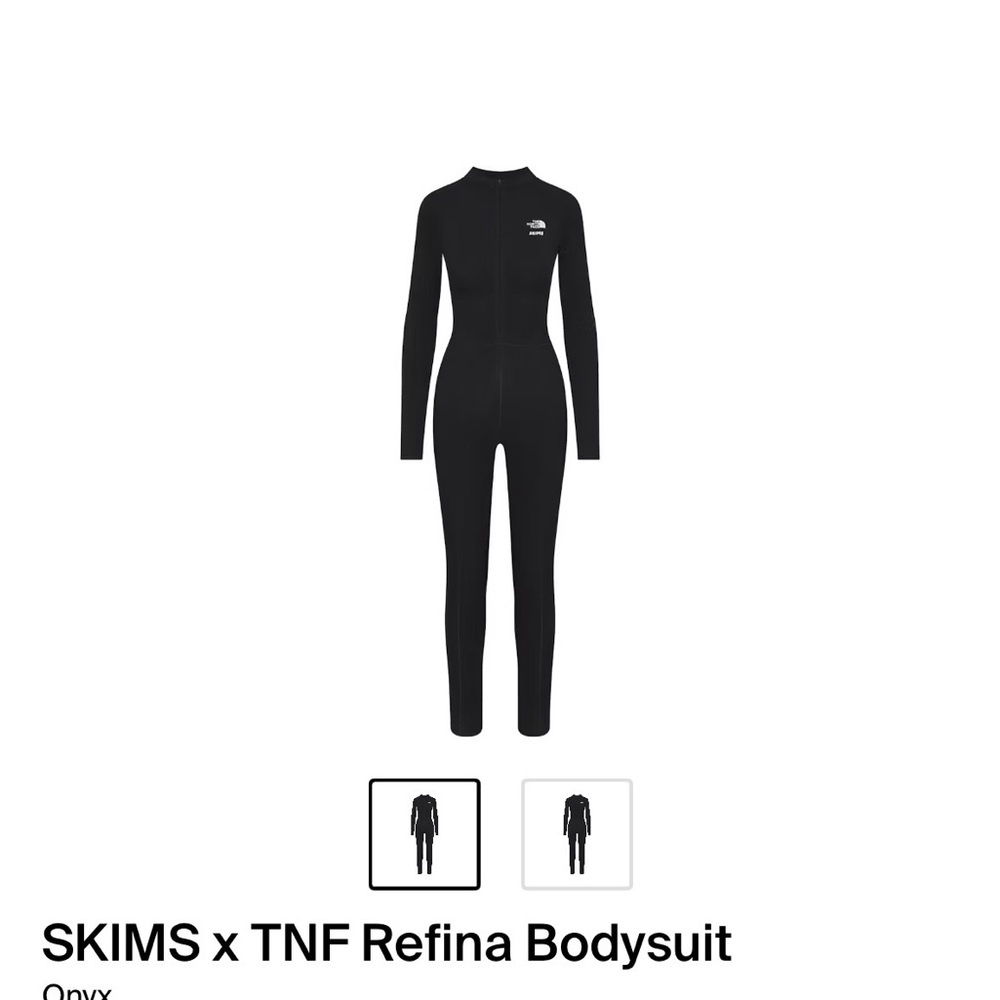 SKIMS x TNF Black Bodysuit